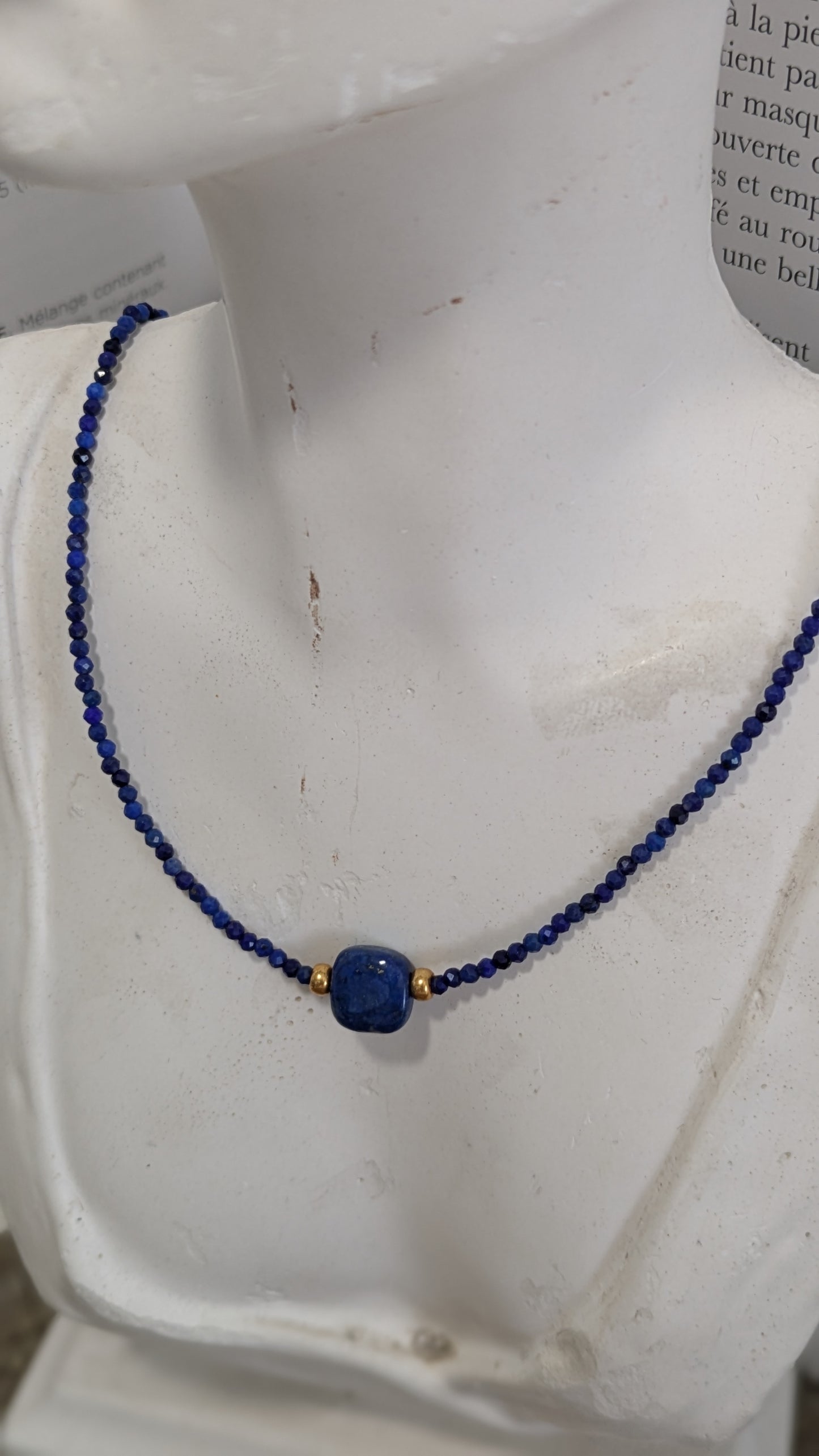 Collier "Le Rêve Bleu"